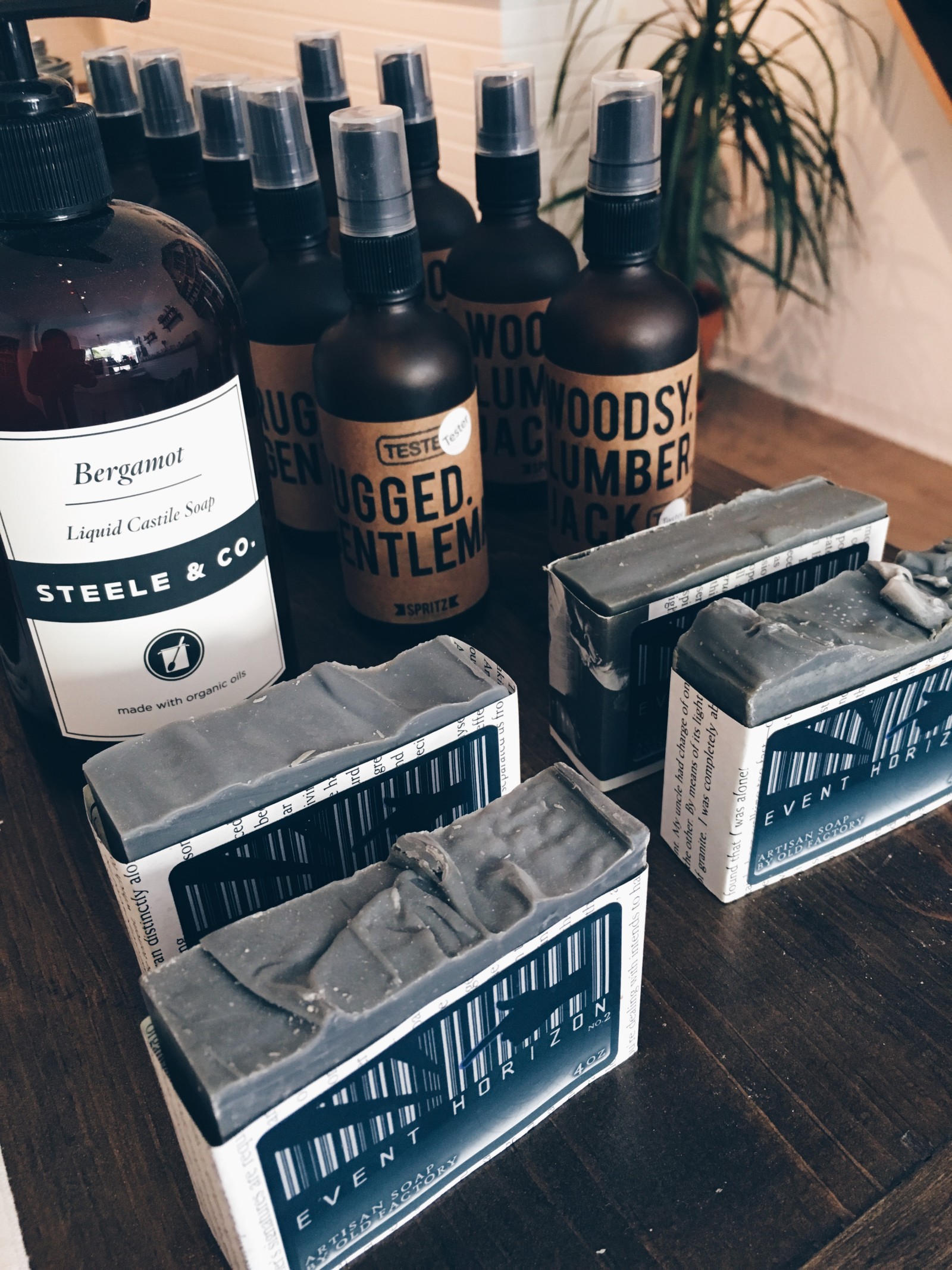 The Cure Apothecary mens soaps